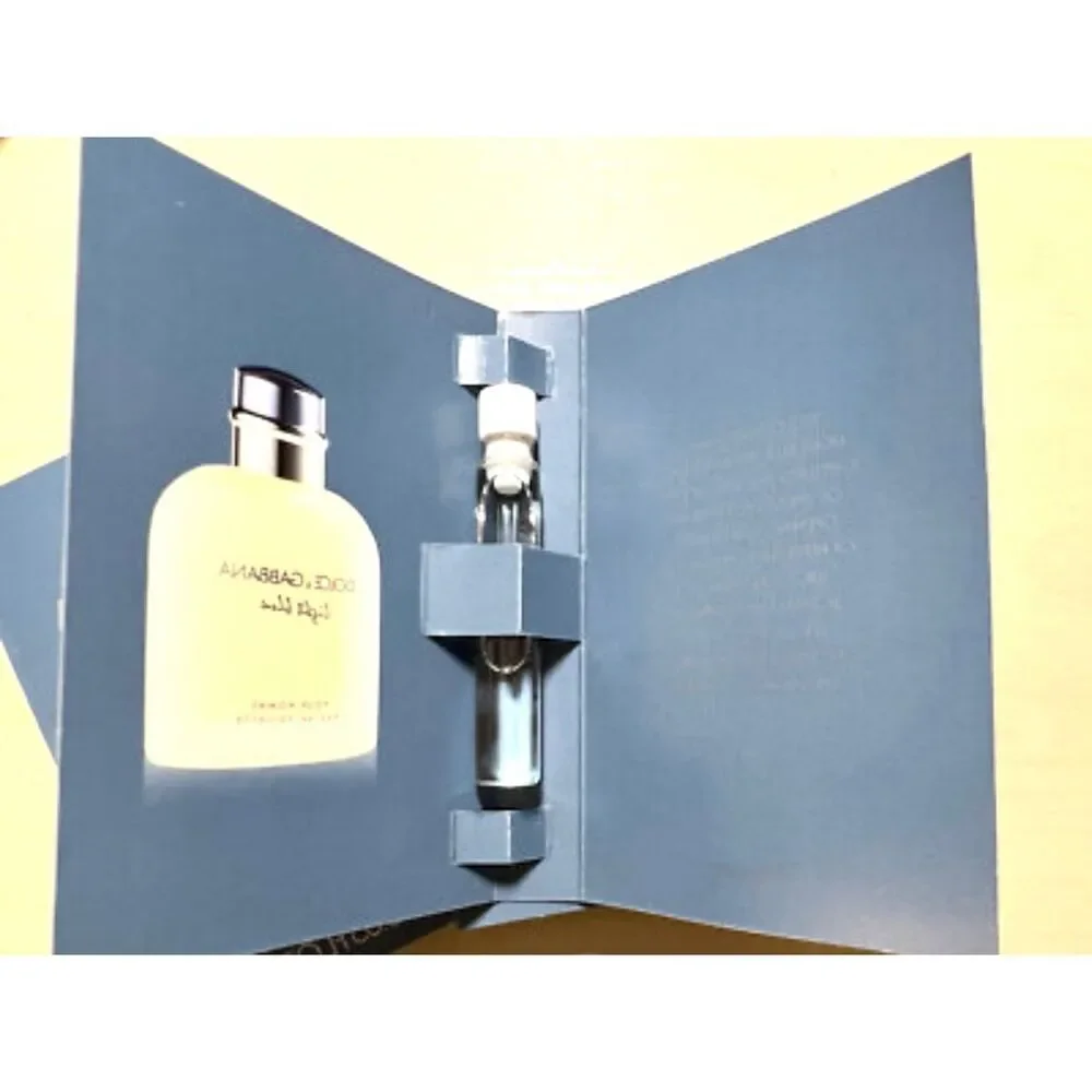DOLCE & GABANNA - NWT Light Blue (For Men) Eau de Toilette/Lot of 12 sample size - Picture 1 of 9